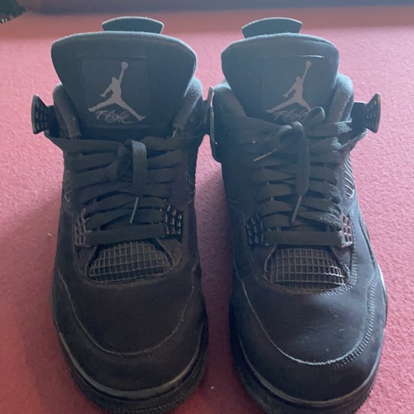 Size 12 REAL JORDAN IV BLACK CATS main image 2